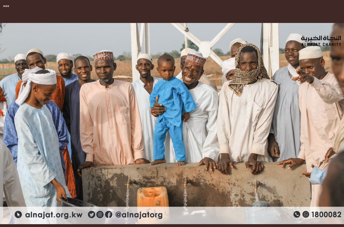 ( الماء هو الحياة ) مشروع لحفر الآبار