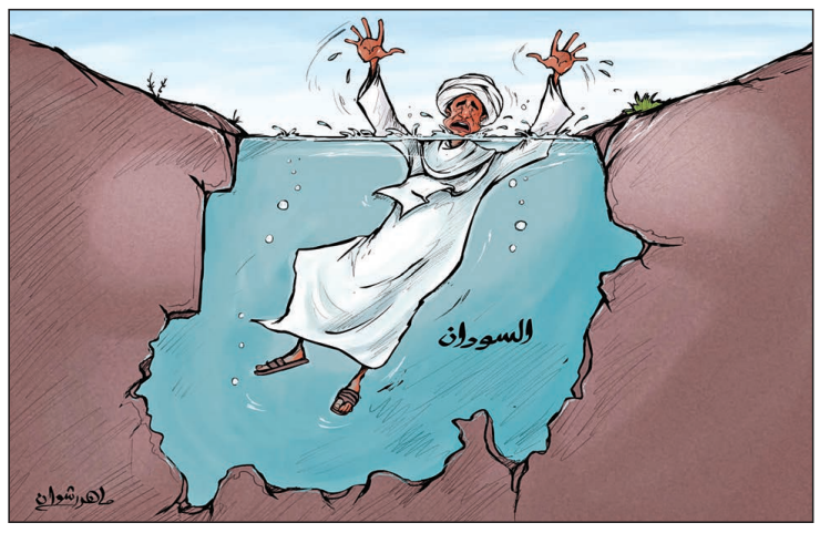 السودان يغرق