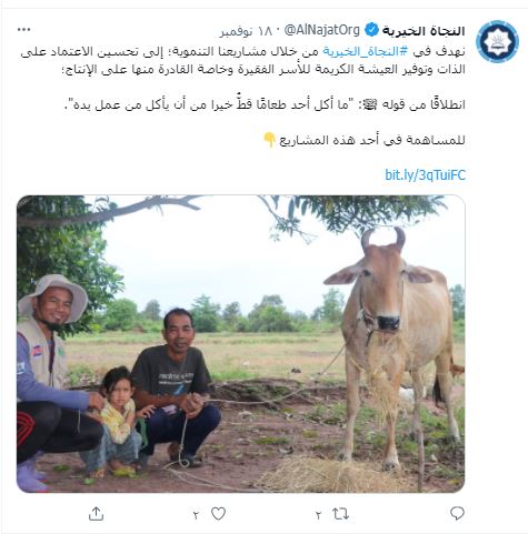 مشاريع تنموية وانتاجية مختلفة