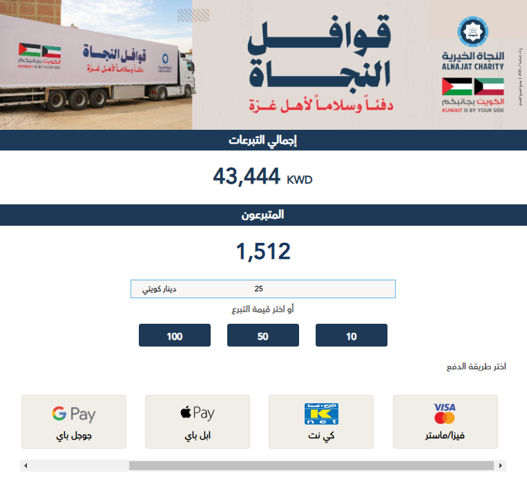 قوافل النجاة - دفئا وسلاما لأهل غزة