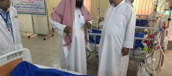 لقاء الأخ  عبد الله مطر  حول مشاريع علاج المرضى