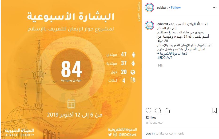 البشارة الاسبوعية للجنة الدعوة الالكترونية