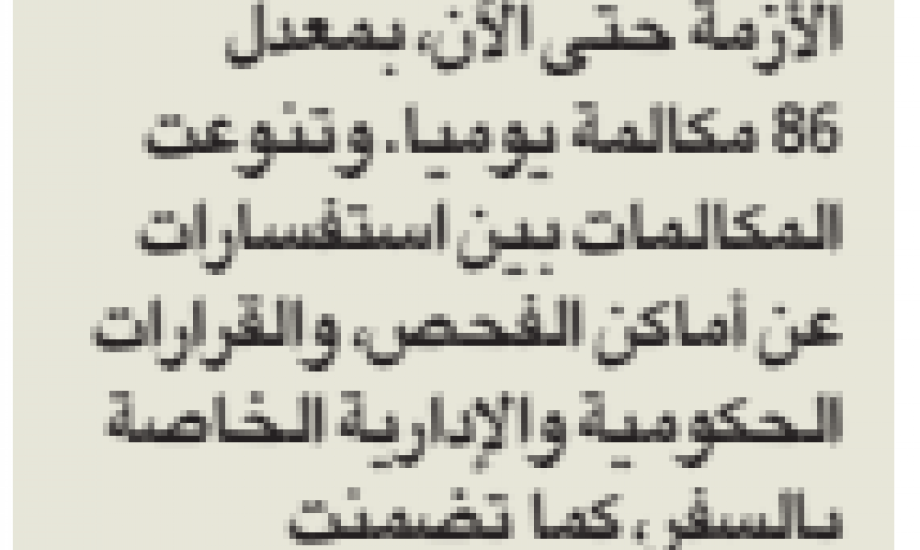 التعريف بالإسلام تلقت 4750 مكالمة عبر الخطوط الساخنة لخدمة الجاليات